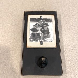 Matchstix 3.5” x 4” picture frame with hanger